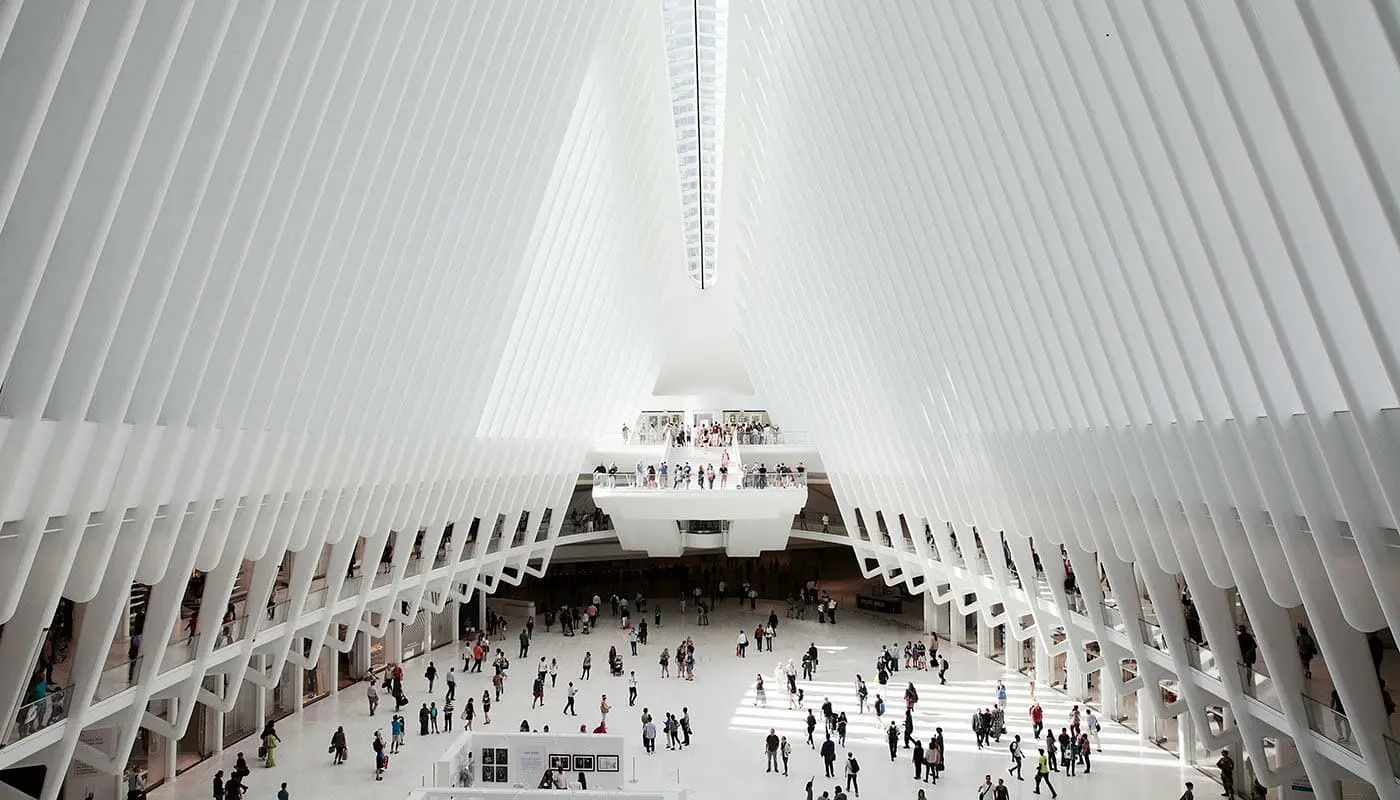 World Trade Center Transportation Hub - Im Inneren