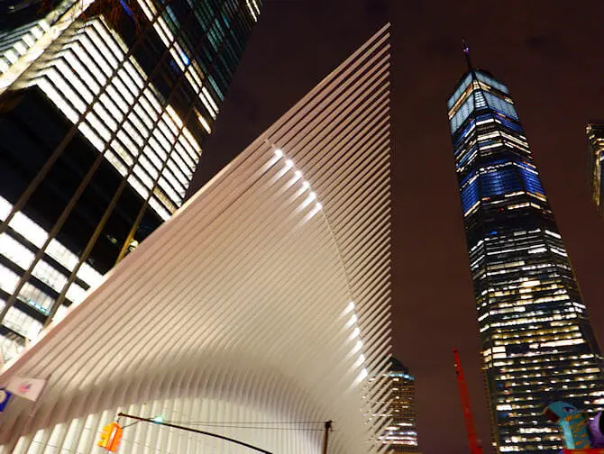 World Trade Center Transportation Hub - Oculus von außen
