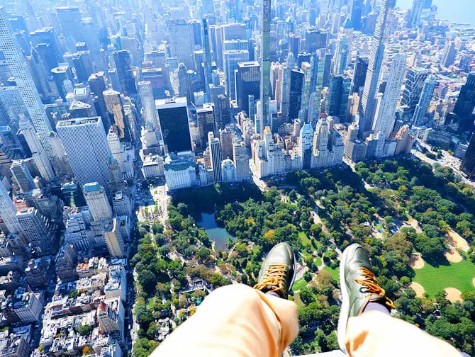 Helikopter-Rundflug ohne Türen in New York