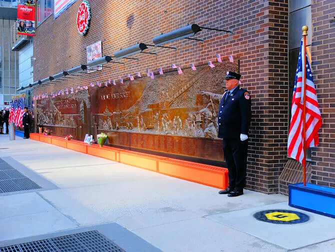 11. September in New York - Memorial Wall