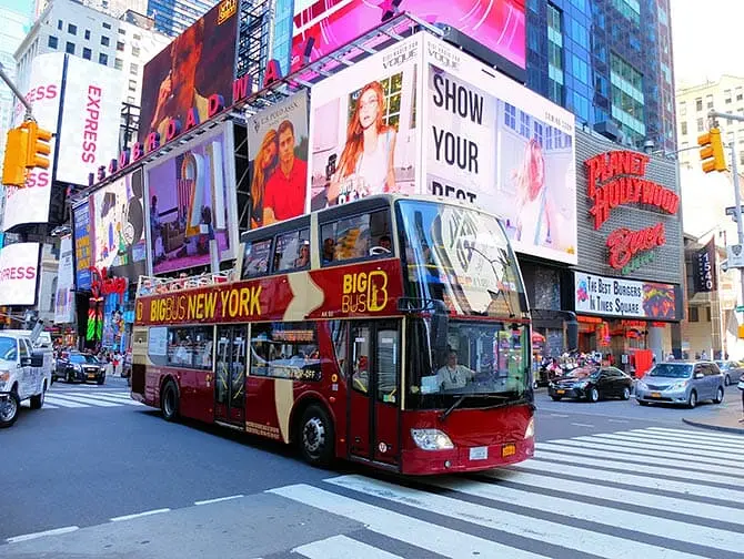 Unterschied zwischen New York Explorer Pass und New York Pass - Hop on Hop off Bus