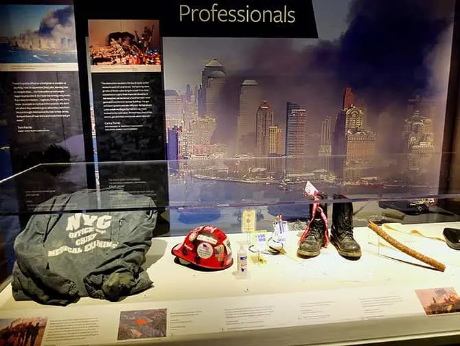 9/11 Tribute Museum in New York - Artefakte