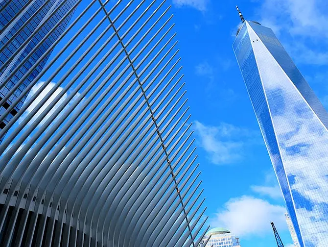 Unterschied zwischen New York Sightseeing Flex Pass und New York Explorer Pass - One World Observatory Ausblick