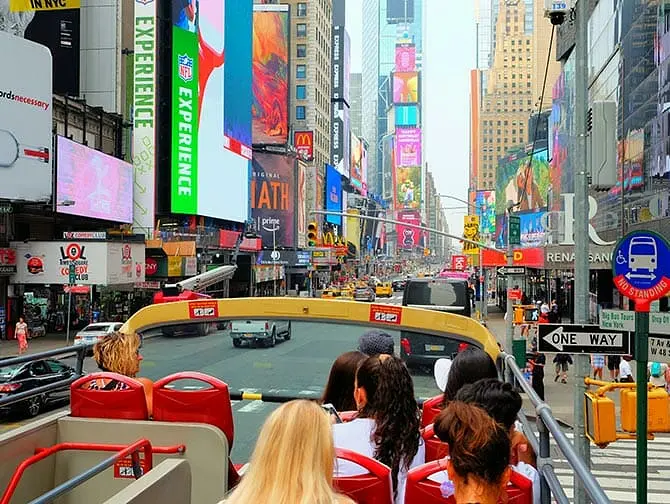 Unterschied zwischen New York Sightseeing Day Pass und New York Pass - Hop on Hop off Bus