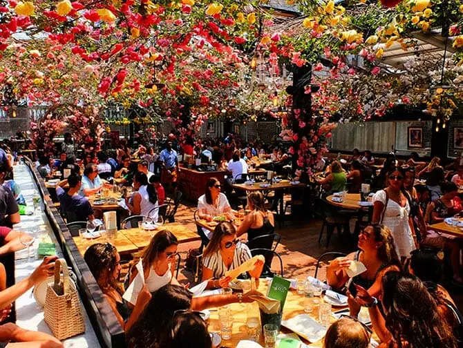 Restaurants in New York - Birreria Rooftop Terrasse