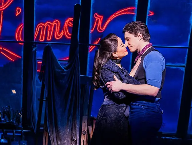 Moulin Rouge! The Musical am Broadway Tickets - L'amour