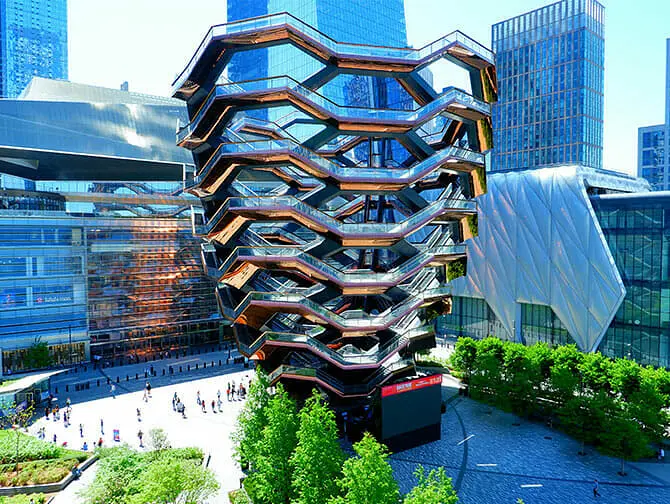 Was kann man in Hudson Yards machen - Vessel