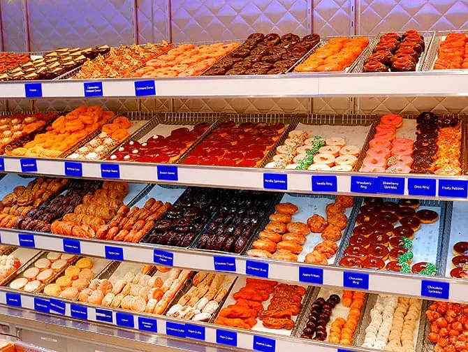 Donut Tour in New York - Donut Auswahl