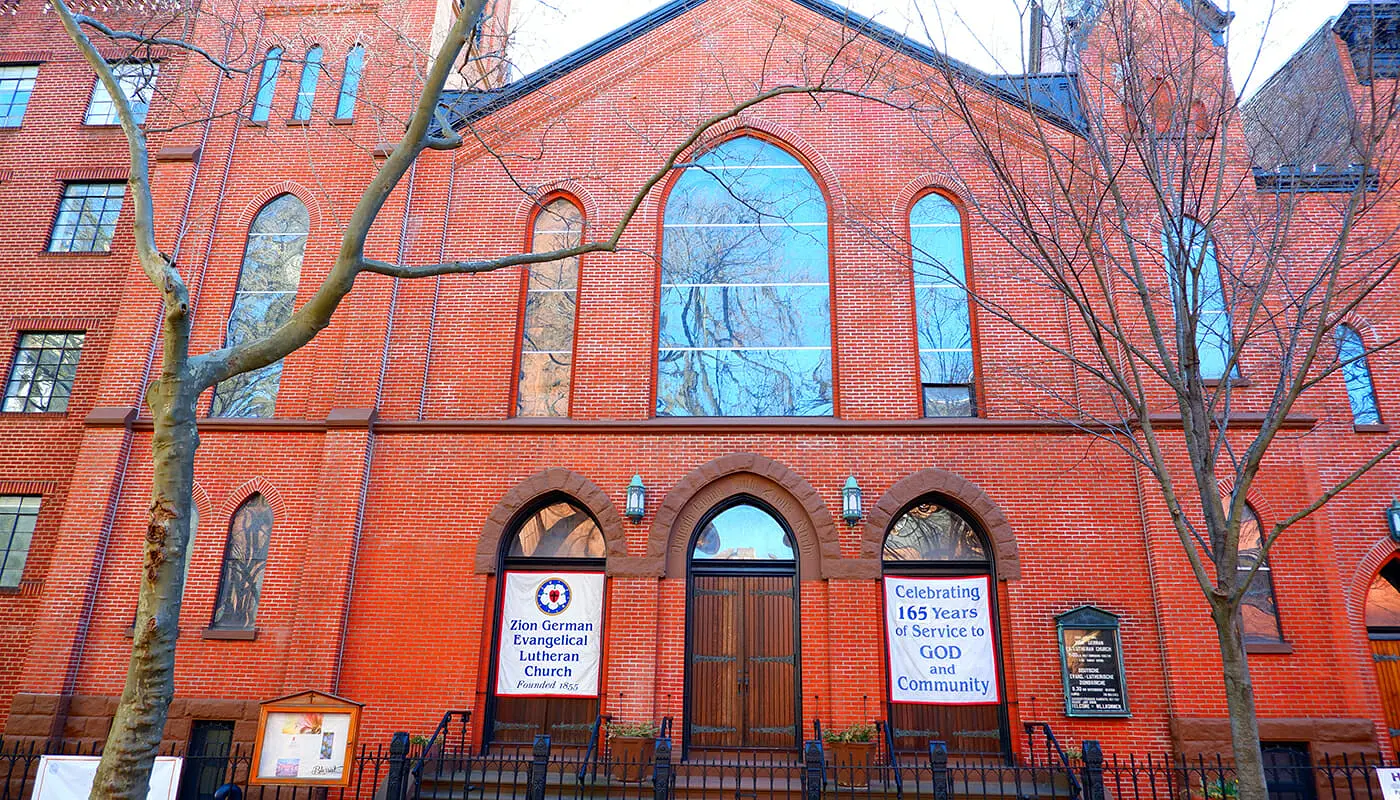Little Germany in New York - Deutschen Evangelischen Kirche von Yorkville
