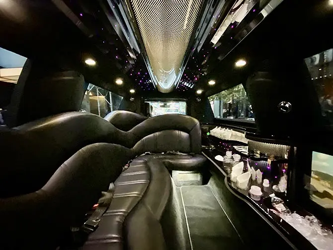 Limousine in New York mieten - Innenansicht