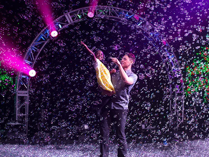 Gazillion Bubble Show am Broadway Tickets - Famillienshow