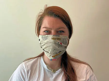 NewYorkCity.de Gesichtsmasken - Beispiel Maske