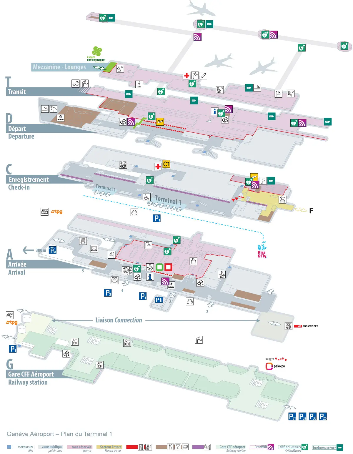 Flug Genf - New York City