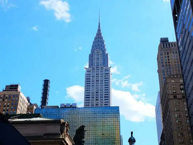 Chrysler Building in New York - Art Deco Stil
