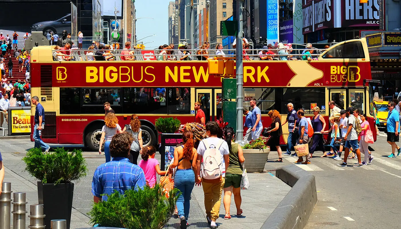 Deutsche Stadtführung New York - Hop on Hop off Bus