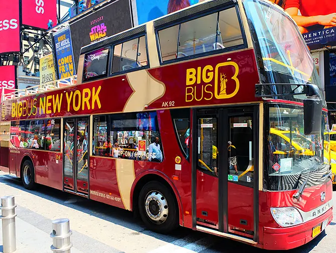 New York Wochenende - Big Bus