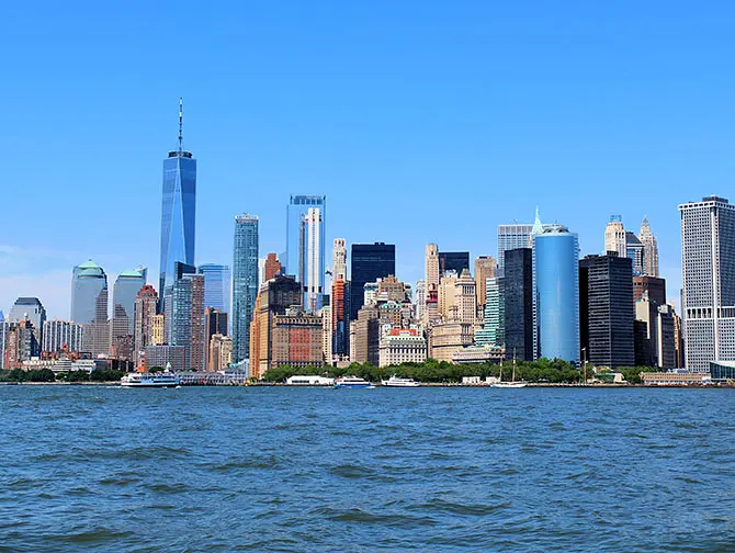New York Wochenende - Bootstour Ausblick