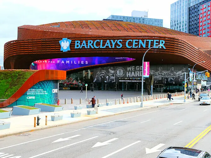 Brooklyn in New York Barclays Center