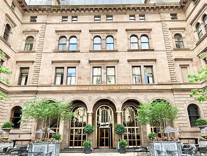 Drehorte in New York - Palace Hotel aus Gossip Girl