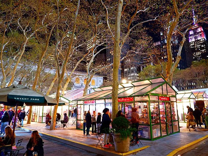 Weihnachtsmarkt im Bryant Park