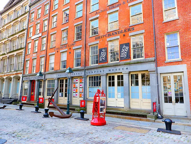 Was kann man in South Street Seaport machen