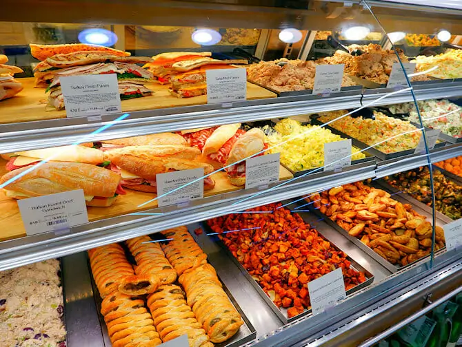 Supermärkte in New York - Whole Foods Auswahl