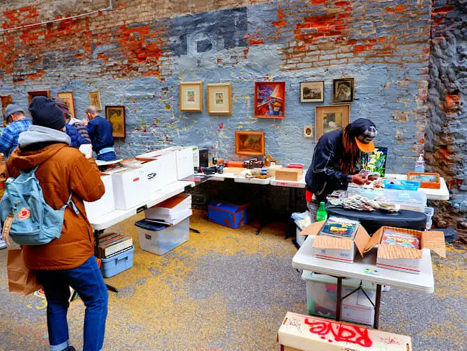 Flohm&auml;rkte in New York - Chelsea Flea Market