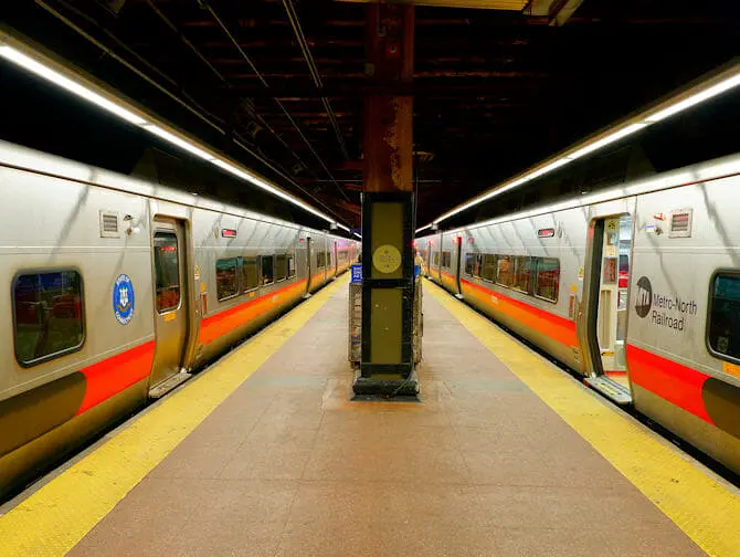 Metro North Railroad in New York - Gleis