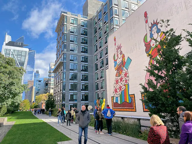 Was kann man in Chelsea New York machen - High Line
