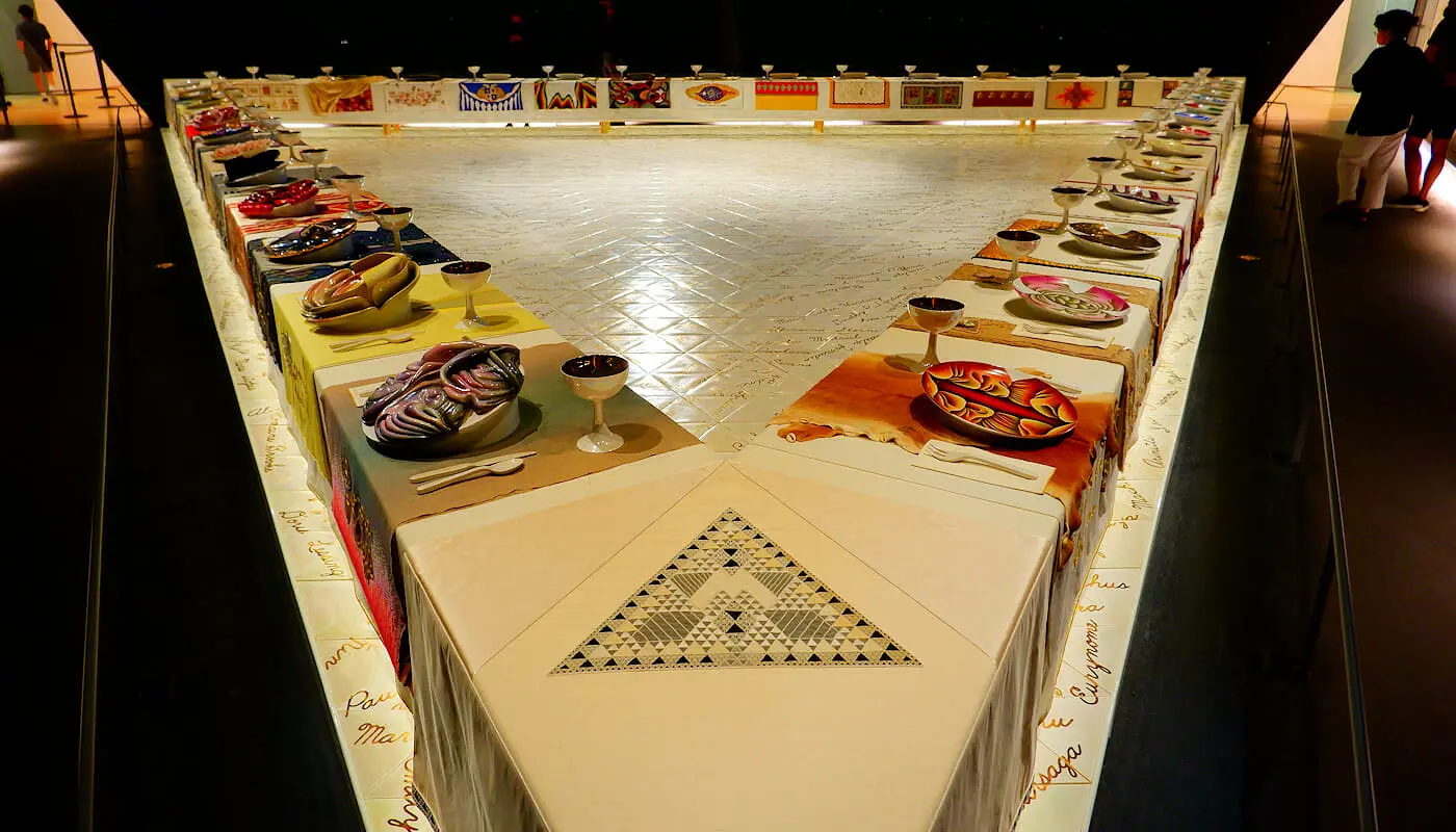 Brooklyn Museum in New York - The Dinner Party