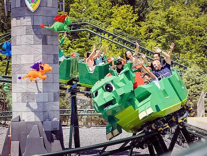 LEGOLAND New York Resort Tickets - Achterbahn
