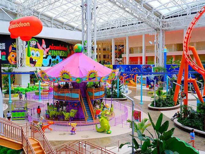 Nickelodeon Universe Amusement Park near New York Tickets