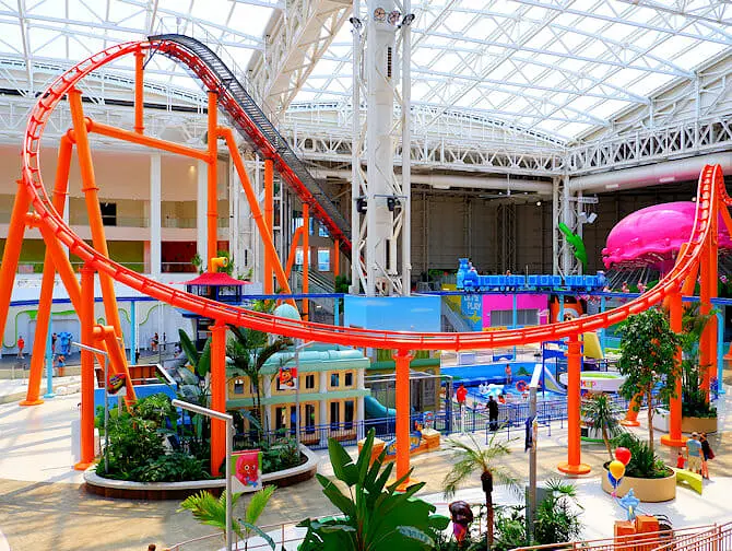 NNickelodeon Universe Vergnügungspark Park in der Nähe von New York Tickets - Innen im Freizeitpark