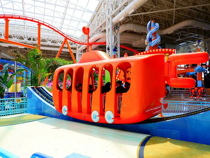Nickelodeon Universe Vergnügungspark Park in der Nähe von New York Tickets - Fahrt