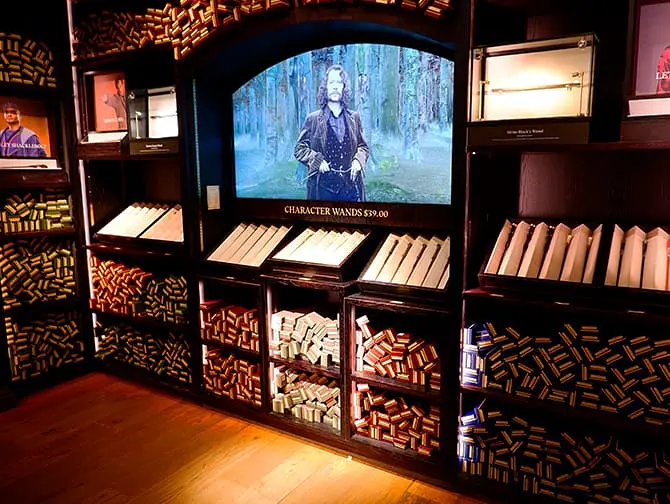 Spielzeugläden in New York - Harry Potter shop