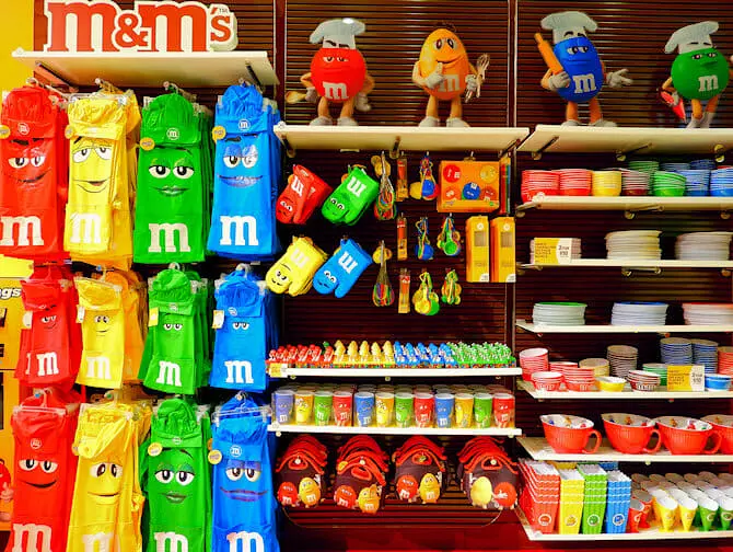 Spielzeugl&auml;den in New York - MMs Store