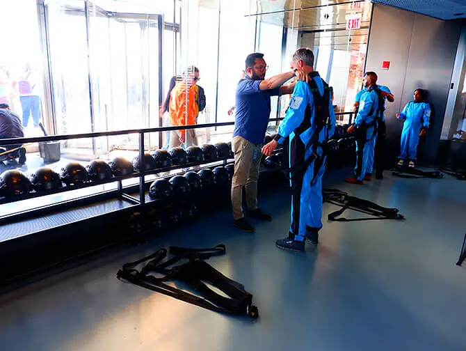 City Climb at Edge in New York - Sicherheit