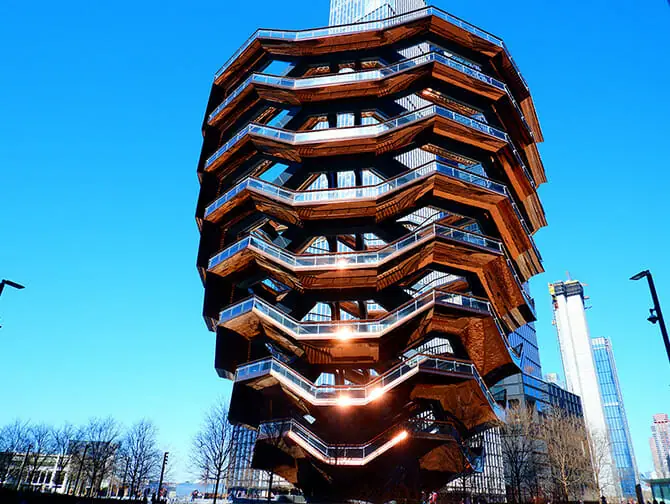 New York Wanderroute - High Line-Hudson Yards Eindrücke