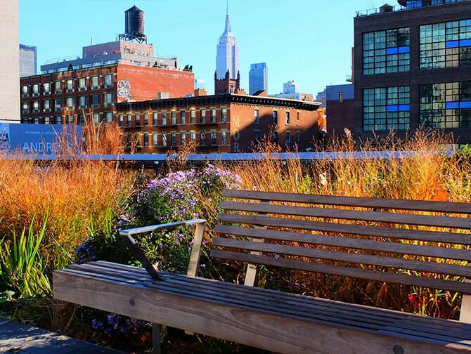 New York Wanderroute - High Line-Hudson Yards