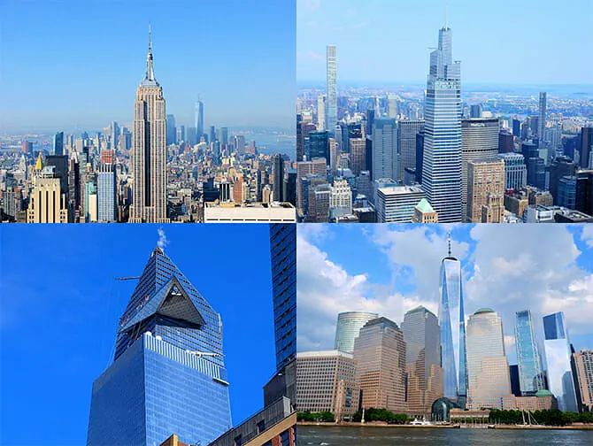 Die besten Aussichtsplattformen in New York