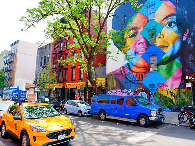 New York Wanderroute- East Village