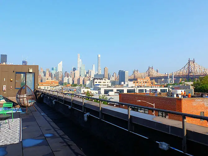 Hostels in New York The Local NYC - Rooftop