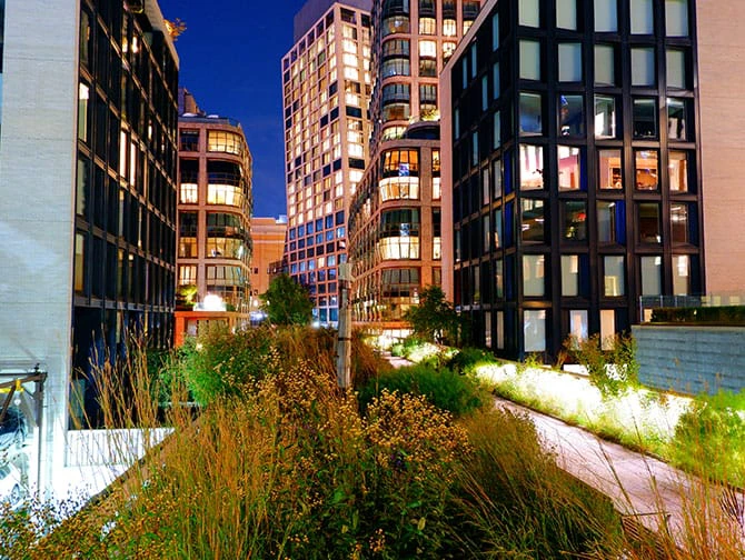New York Wanderrouten - Abendtour Greenwich, Meatpacking & High Line Eindruck