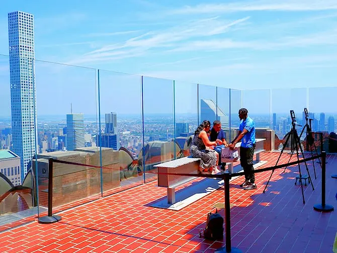 Top of the Rock Tickets The Beam