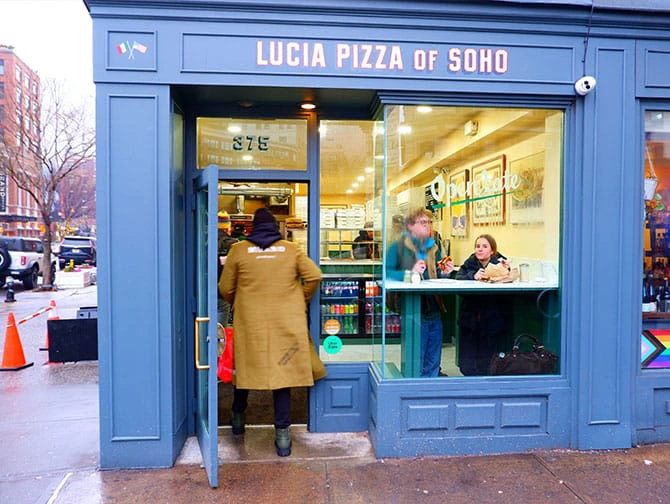Die beste Pizza in New York - Lucia Pizza of SoHo