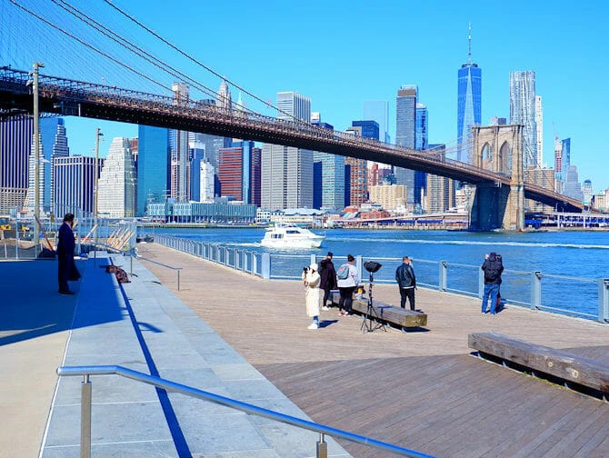 Fahrrad Touren in New York - Brooklyn Bridge Park