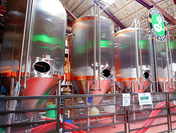 Brauereien in New York - Brooklyn Brewery Innen