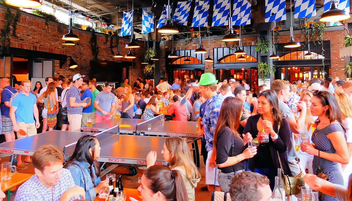 Brauereien in New York - The Standard Biergarten