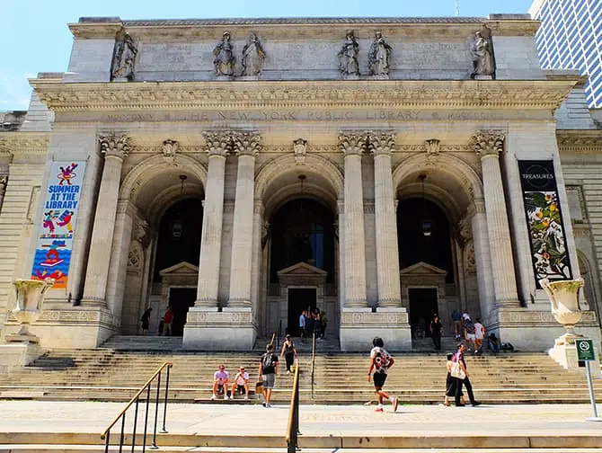 Superhelden Tour in New York - New York Public Library