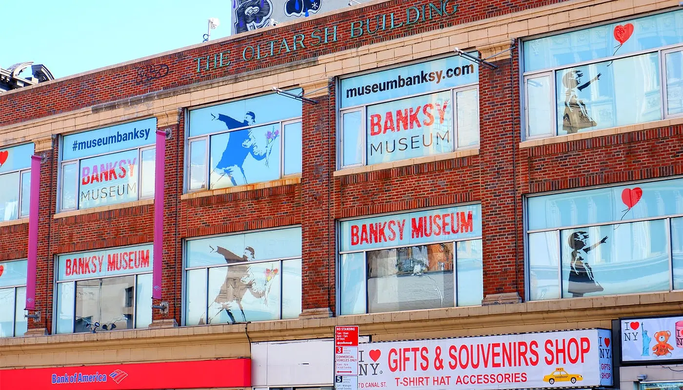 Das Bansky Museum in New York - Gebäude